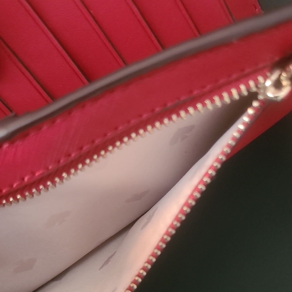 Kate Spade Brick Red Wallet - Picture 9 of 11